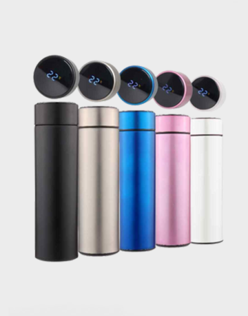 Double Wall Bottle with Temp Display